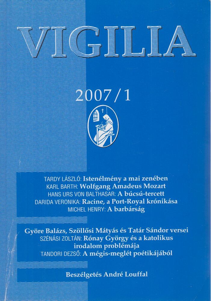 Lukács László - Vigilia 2007/1. [antikvár]