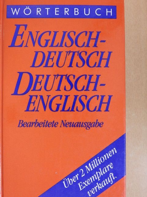 Dr. Wolf Friedrich - Wörterbuch Englisch-Deutsch/Deutsch-Englisch [antikvár]