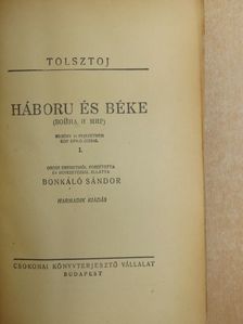 Tolsztoj - Háboru és béke I-XI. [antikvár]