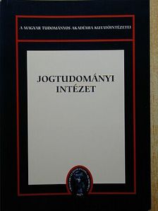 Péteri Zoltán - Jogtudományi Intézet [antikvár]