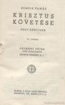 Kempis Tamás - Krisztus követése [antikvár]