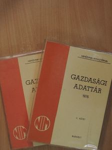 Gazdasági adattár 1976. I-II. [antikvár]