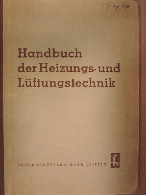 Martin Garms - Handbuch der Heizungs- und Lüftungstechnik II. [antikvár]