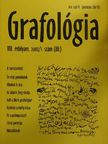 Iharos Zsuzsa - Grafológia 2002. január [antikvár]