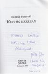 Sutarski Konrad - Kettős hazában (Dedikált) [antikvár]