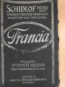 Schidlof - Schidlof gyakorlati módszere - Francia 1-10. füzet [antikvár]
