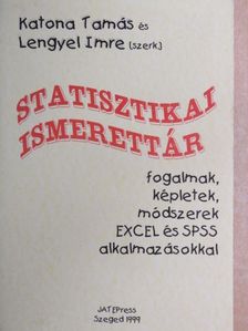 Csendes Tibor - Statisztikai ismerettár [antikvár]