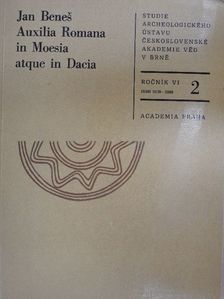 Jan Benes - Auxilia Romana in Moesia atque in Dacia [antikvár]