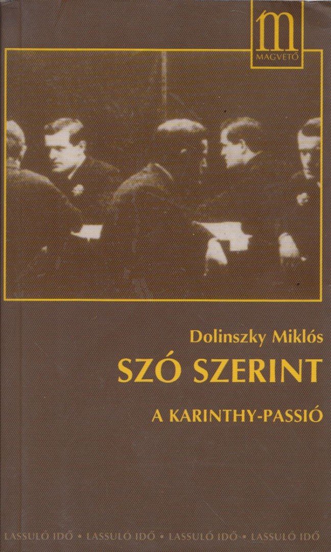 Dolinszky Miklós - Szó szerint [antikvár]