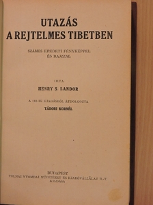 Henry S. Landor - Utazás a rejtelmes Tibetben [antikvár]