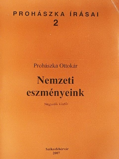 Prohászka Ottokár - Nemzeti eszményeink [antikvár]