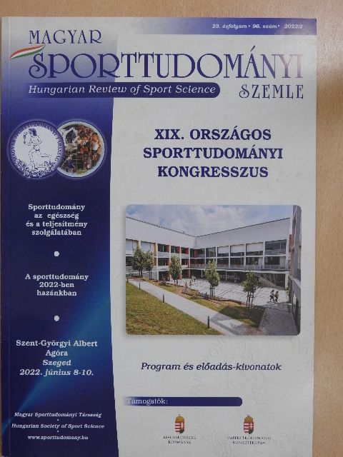 Magyar sporttudományi szemle 2022/2 [antikvár]