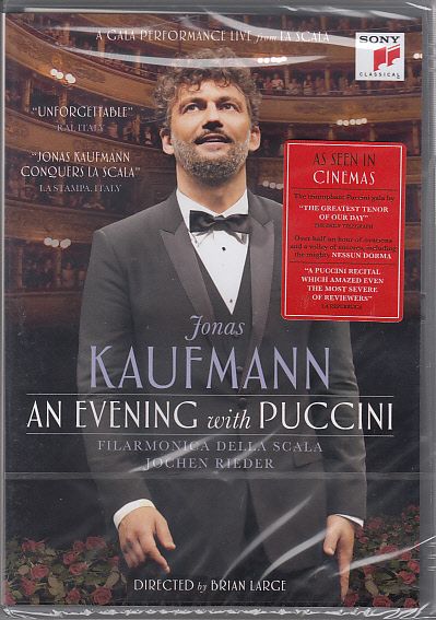Puccini - AN EVENING WITH PUCCINI DVD JONAS KAUFMANN