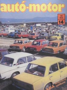 Fekete Kálmán - Autó-Motor 1980. július [antikvár]