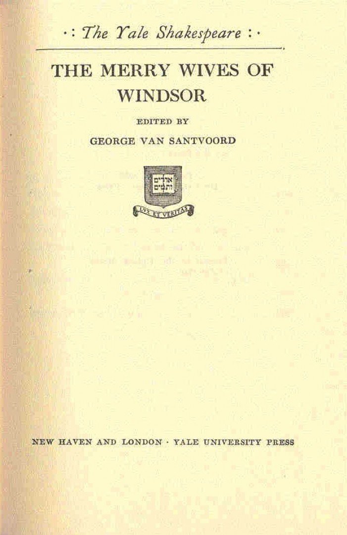 William Shakespeare - The Merry Wives of Windsor [antikvár]