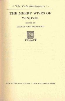 William Shakespeare - The Merry Wives of Windsor [antikvár]