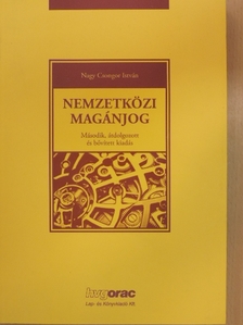 Nagy Csongor István - Nemzetközi magánjog [antikvár]