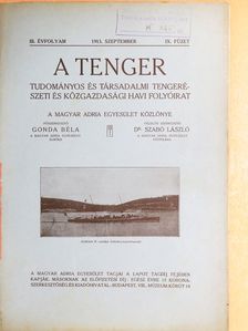 Beck Zoltán - A tenger 1913. szeptember [antikvár]