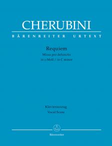 CHERUBINI - REQUIEM. MISSA PRO DEFUNCTIS IN c-MOLL, KLAVIERAUSZUG