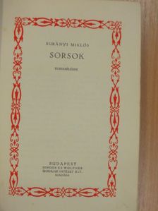 Surányi Miklós - Sorsok [antikvár]