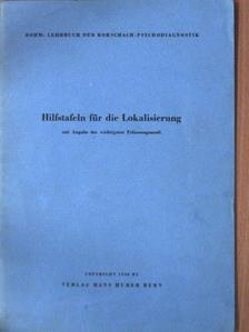 Hilfstafeln für die Lokalisierung mit Angabe der wichtigsten Erfassungsmodi [antikvár]
