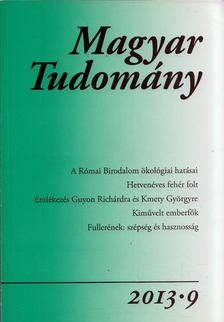 CSÁNYI VILMOS - Magyar tudomány 2013/9 [antikvár]