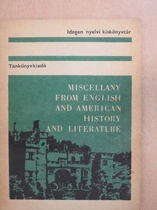 Arthur Conan Doyle - Miscellany from English and American History and Literature [antikvár]