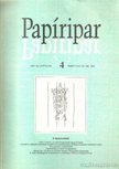 Vámos György - Papíripar 1997. 4. szám [antikvár]