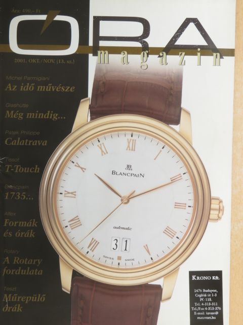 Orosz Gábor - Óra magazin 2001. október [antikvár]