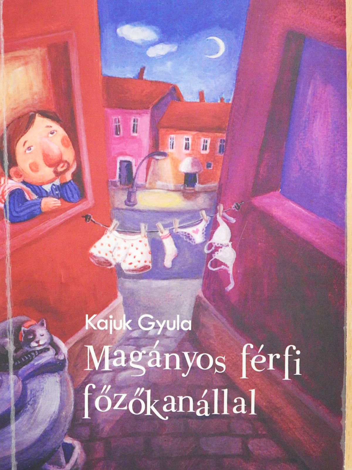 Kajuk Gyula - Magányos férfi főzőkanállal (dedikált példány) [antikvár]