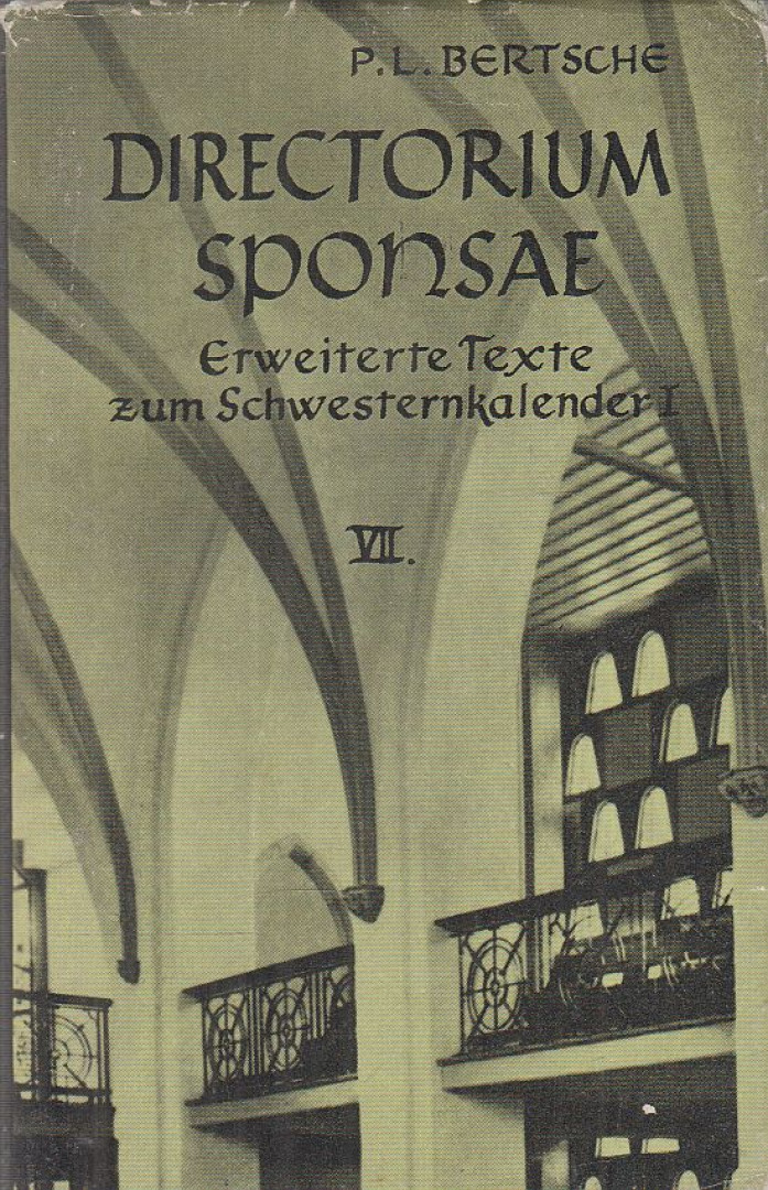 P. Leopold Bertsche - Directorium sponsae VII. [antikvár]