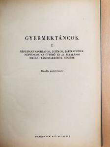 Györgyfalvay Katalin - Gyermektáncok I. [antikvár]