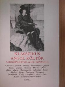 Abraham Cowley - Klasszikus angol költők a középkortól a XX. századig I-II. [antikvár]