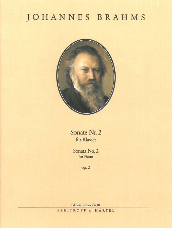 BRAHMS... - SONATE NR.2  FÜR KLAVIER OP.2 fis-MOLL (EUSEBIUS MANDYCZEWSKI / ULRICH MAHLERT)
