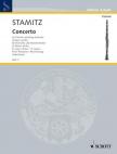 STAMITZ - CONCERTO FOR CLARINET AN STRING ORCHESTRA (2 HORNS AD LIB.) B-DUR KLAVIERAUSZUG (LEBERMANN)
