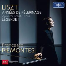 LISZT - ANNÉES PÉLERINAGE CD + DVD ITALIE PIEMONTESI