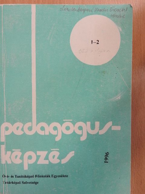 Bodosi Béla - Pedagógusképzés 1996/1-2. [antikvár]