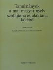 Berrár Jolán - Tanulmányok a mai magyar nyelv szófajtana és alaktana köréből [antikvár]