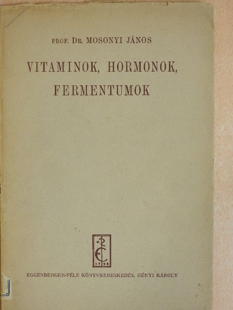 Dr. Mosonyi János - Biochemia II. [antikvár]