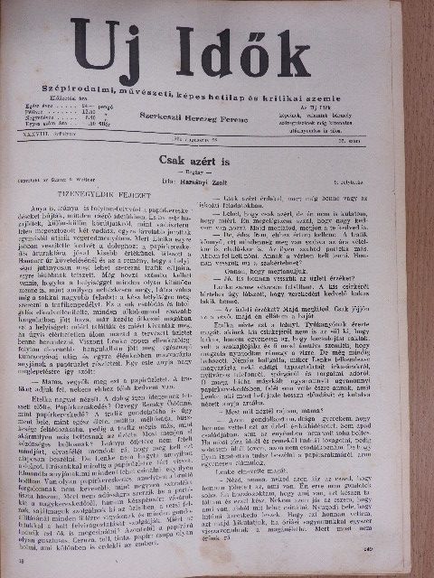 Ambrus Tibor - Uj Idők 1932. (nem teljes évfolyam) [antikvár]