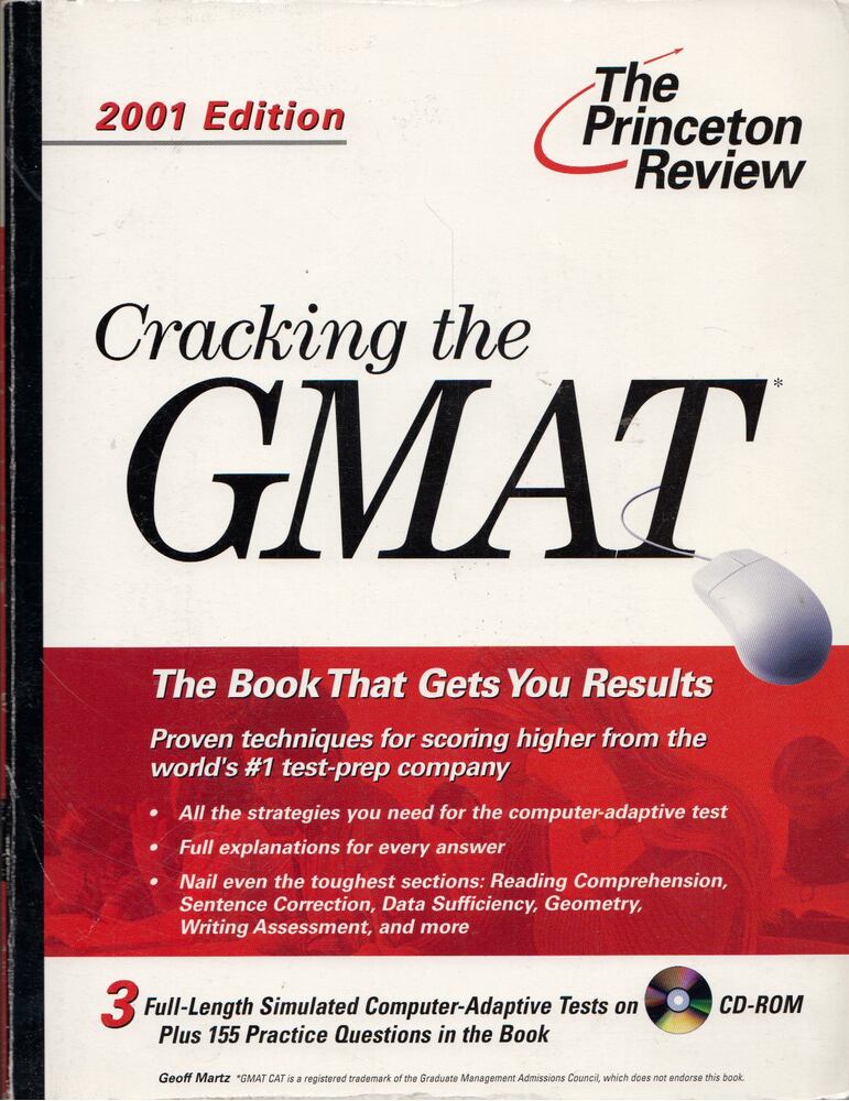 Geoff Martz - Cracking the GMAT with CD-ROM 2001 Edition [antikvár]