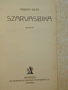 Tabéry Géza - Szarvasbika [antikvár]