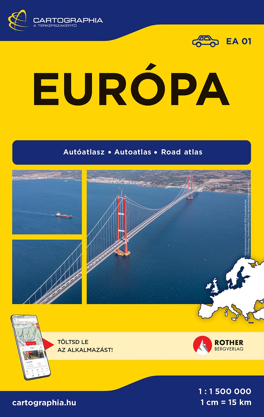 Európa autóatlasz
