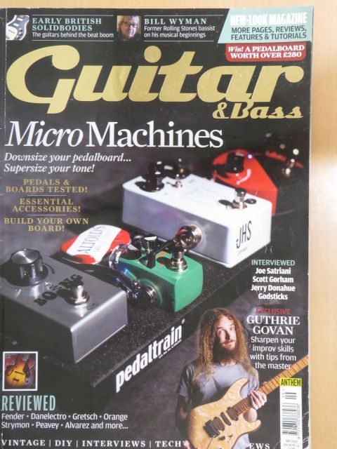 Guitar & Bass September 2015 [antikvár]