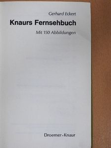 Gerhard Eckert - Knaurs Fernsehbuch [antikvár]