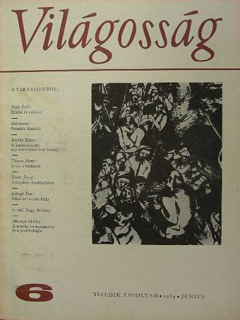 Antal Gábor - Világosság 1969. június [antikvár]