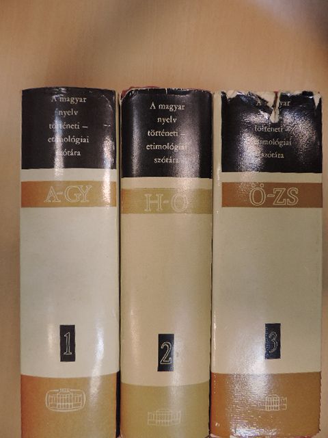 Farkas Vilmos - A magyar nyelv történeti-etimológiai szótára 1-3. [antikvár]