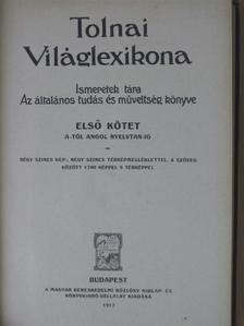 Tolnai Világlexikona I. (töredék) [antikvár]