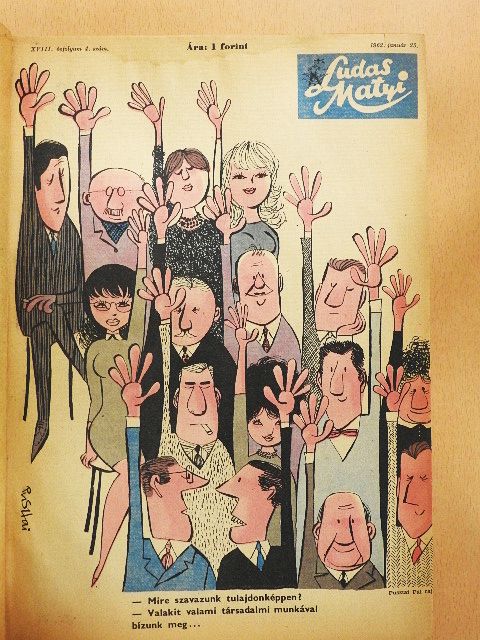 Bedő István - Ludas Matyi 1962. (nem teljes évfolyam) [antikvár]