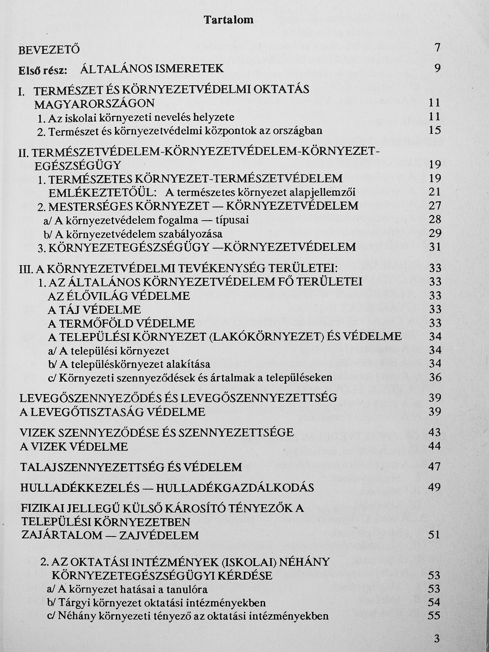 Durkóné Varga Pálma - Természetvédelem, környezetvédelem, egészségvédelem [antikvár]